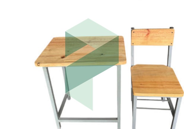 Mesa-silla en pino tipo A-B-C